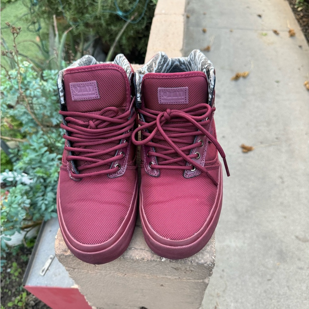 Vans Bedford Tiger Clash Wine/Wine Men's Classic Skate Shoes